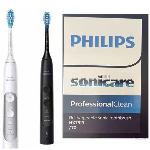 SONICARE Professional clean HX7513/70 Rechargeable toothbrush Set - Picture 3 of 12